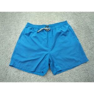 Huk Shorts Mens XL Blue Pull On Inseam: 5" Mesh Lined Performance Fishing Swim